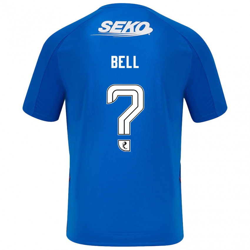 Homem Camisola Cameron Bell #0 Azul Escuro Principal 2024/25 Camisa Brasil