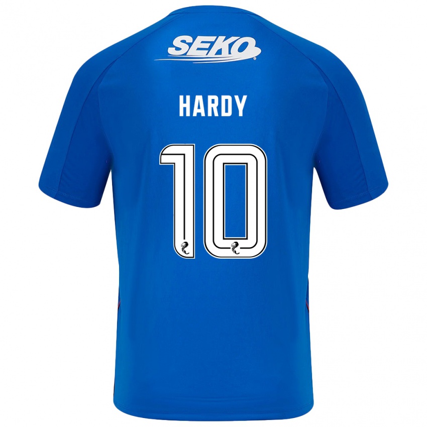 Homem Camisola Rio Hardy #10 Azul Escuro Principal 2024/25 Camisa Brasil