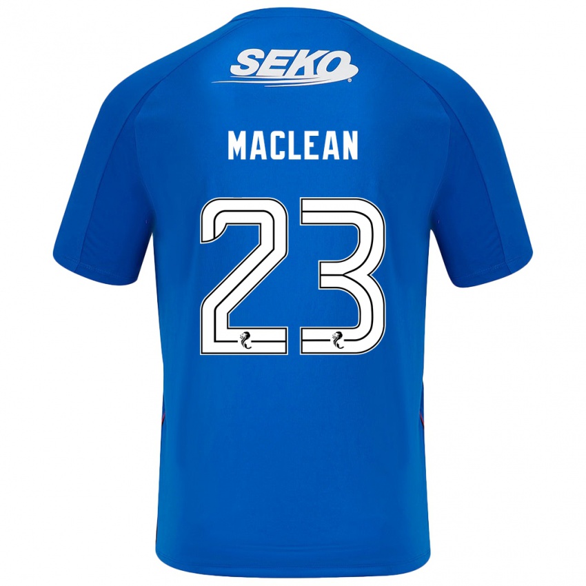 Homem Camisola Kirsty Maclean #23 Azul Escuro Principal 2024/25 Camisa Brasil