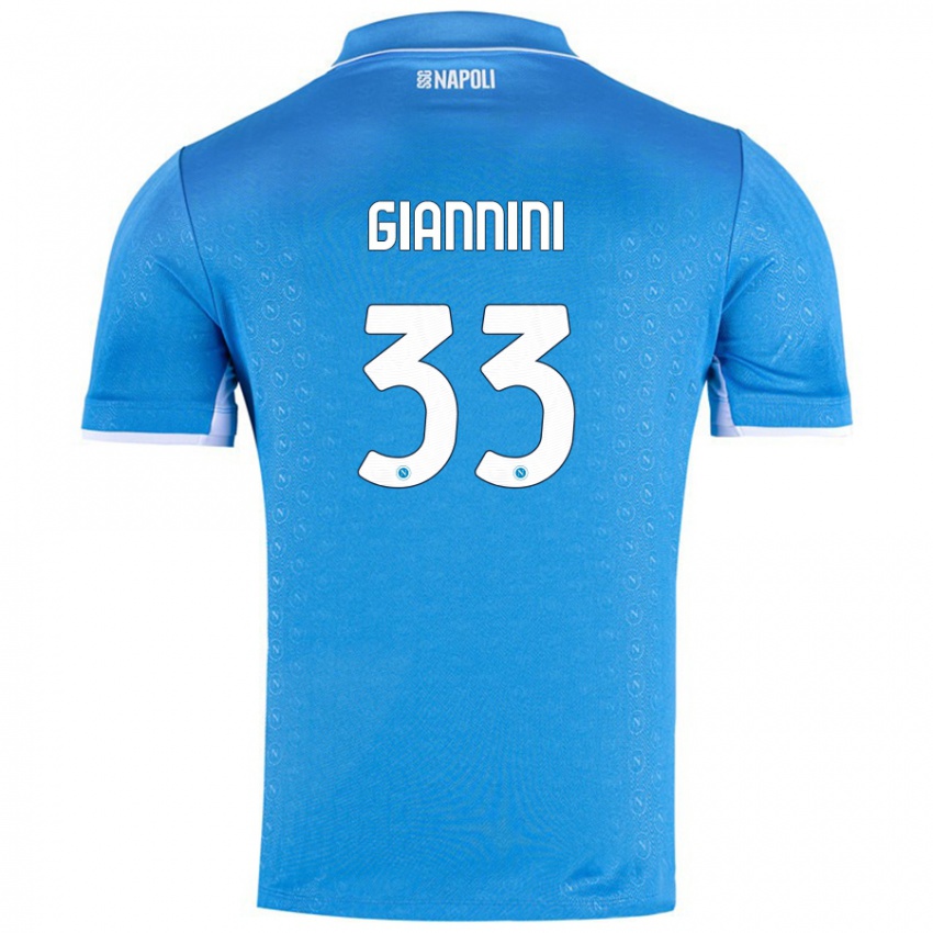 Homem Camisola Enrico Giannini #33 Celeiro Azul Principal 2024/25 Camisa Brasil