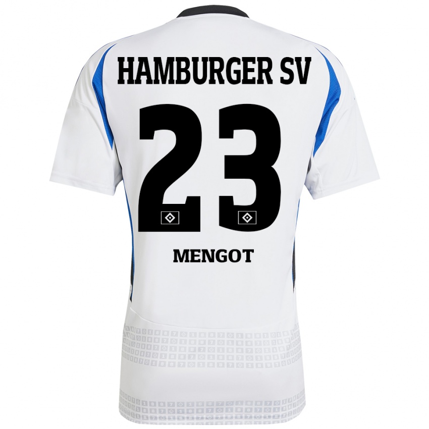 Homem Camisola Ayukayoh Mengot #23 Azul Branco Principal 2024/25 Camisa Brasil