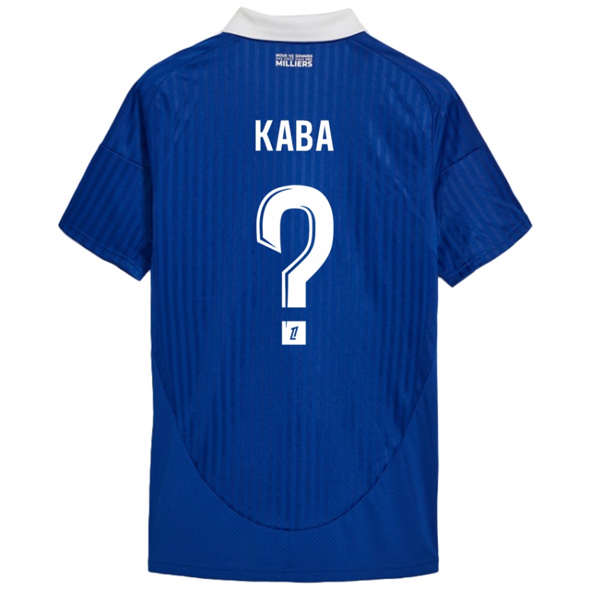 Homem Camisola Kanfory Kaba #0 Branco Azul Principal 2024/25 Camisa Brasil