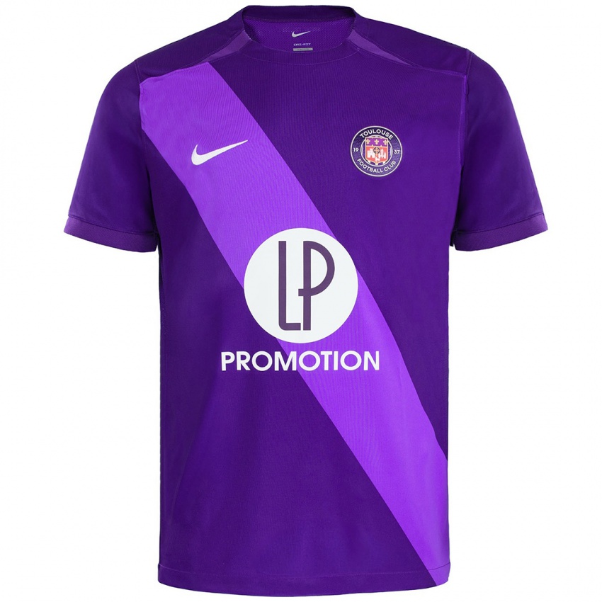 Homem Camisola Mamadou Kébé #0 Branco Roxo Principal 2024/25 Camisa Brasil