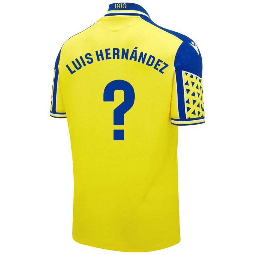 Homem Camisola Luis Hernández #0 Azul Amarelo Principal 2024/25 Camisa Brasil