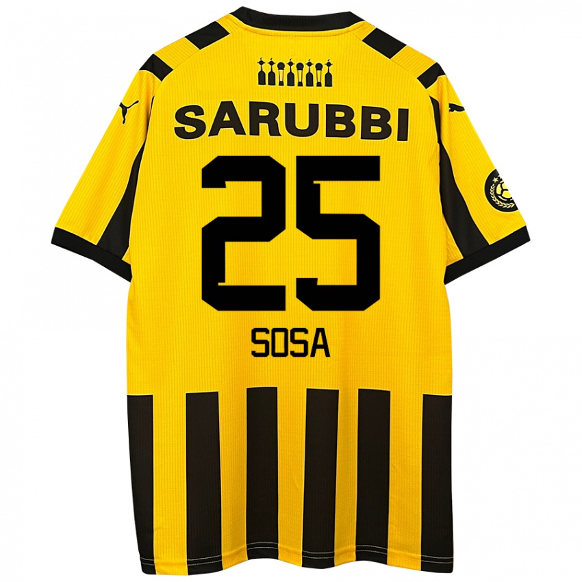 Homem Camisola Ignacio Sosa #25 Preto Amarelo Principal 2024/25 Camisa Brasil