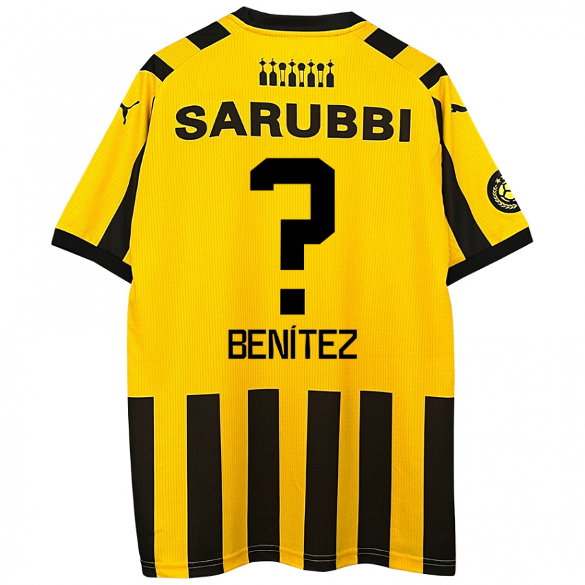 Homem Camisola Santiago Benítez #0 Preto Amarelo Principal 2024/25 Camisa Brasil