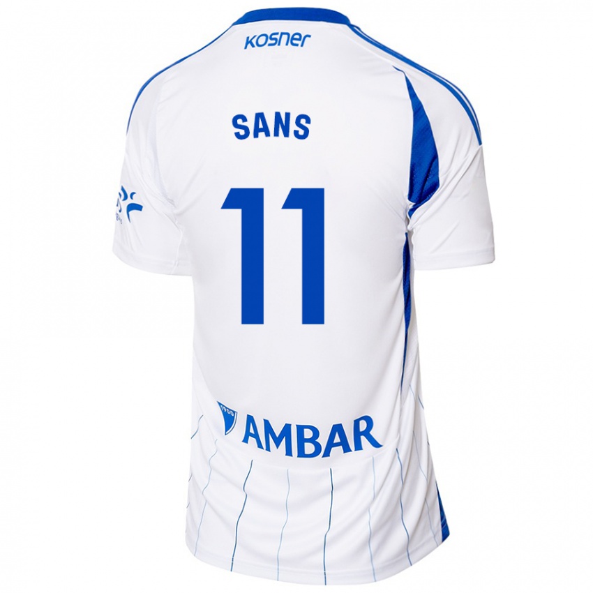 Homem Camisola Pau Sans #11 Vermelho Branco Principal 2024/25 Camisa Brasil