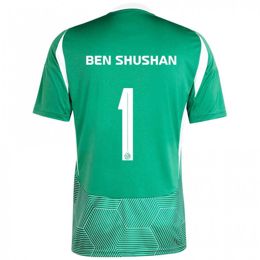 Homem Camisola Ori Ben Shushan #1 Branco Verde Principal 2024/25 Camisa Brasil