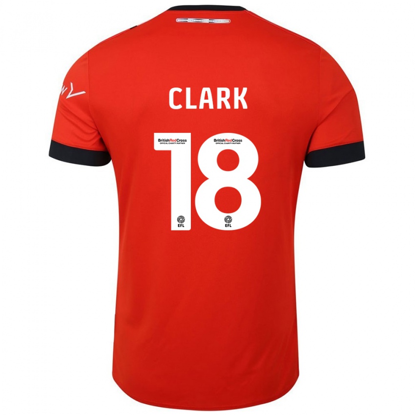 Homem Camisola Jordan Clark #18 Preto Laranja Principal 2024/25 Camisa Brasil