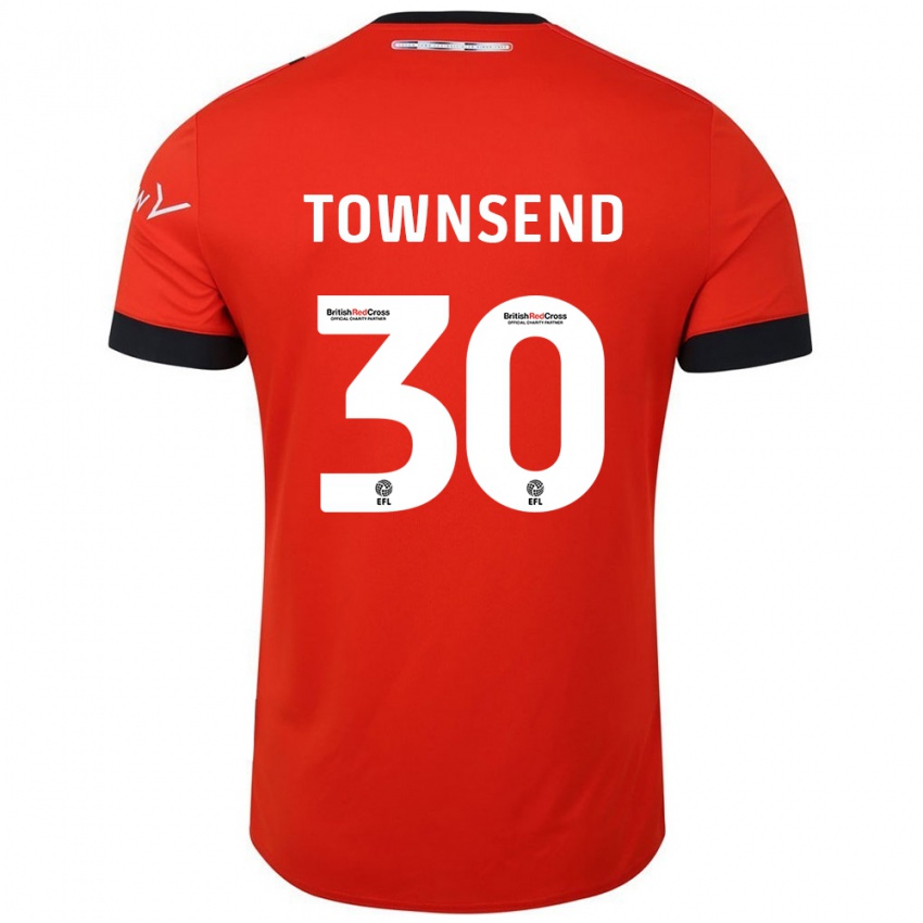 Homem Camisola Andros Townsend #30 Preto Laranja Principal 2024/25 Camisa Brasil