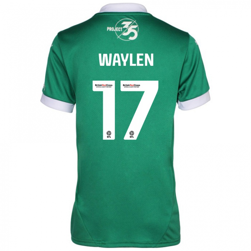 Homem Camisola Libby Waylen #17 Branco Verde Principal 2024/25 Camisa Brasil