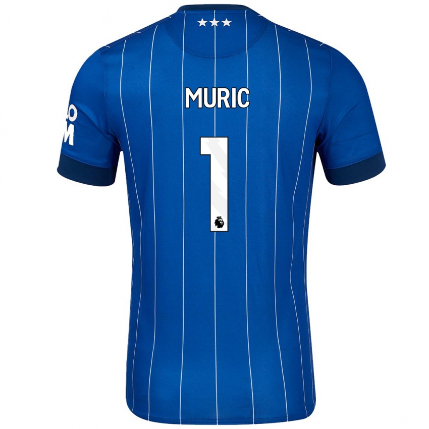 Homem Camisola Arijanet Muric #1 Azul Marinho Principal 2024/25 Camisa Brasil