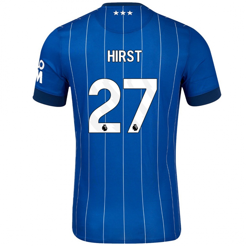 Homem Camisola George Hirst #27 Azul Marinho Principal 2024/25 Camisa Brasil