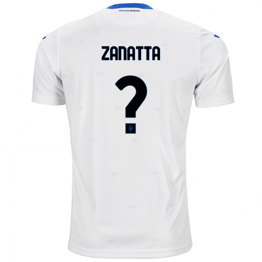 Homem Camisola Giovanni Zanatta #0 Branco Alternativa 2024/25 Camisa Brasil