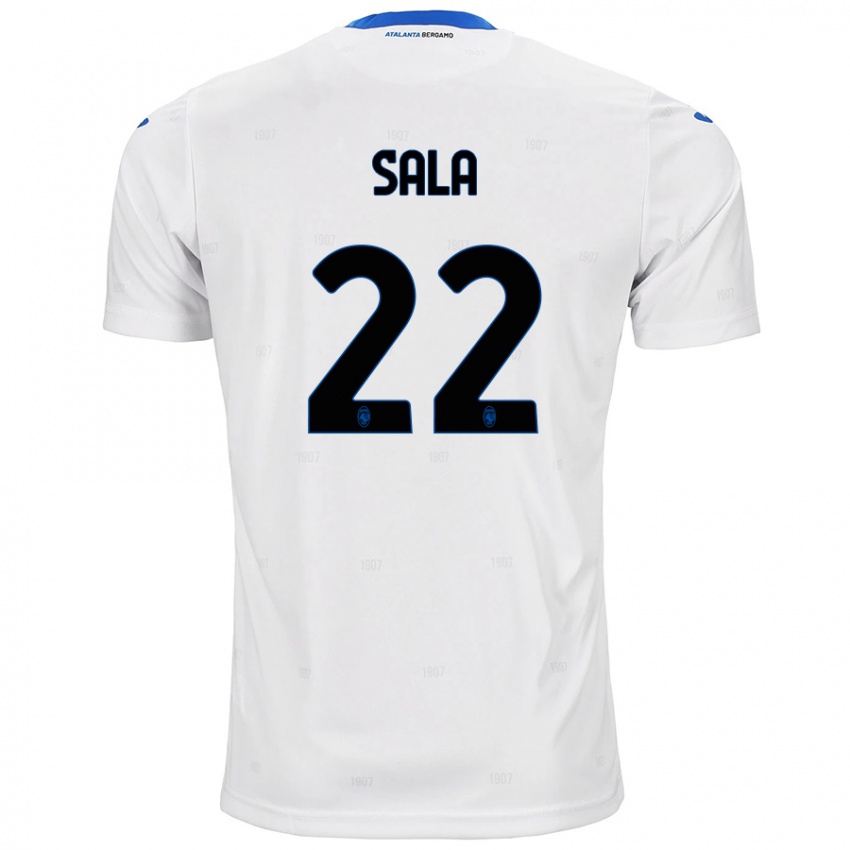 Homem Camisola Lorenzo Sala #22 Branco Alternativa 2024/25 Camisa Brasil