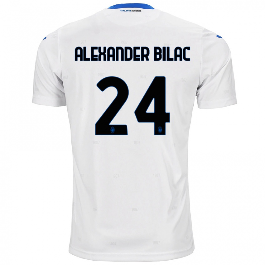 Homem Camisola Max Alexander Bilac #24 Branco Alternativa 2024/25 Camisa Brasil