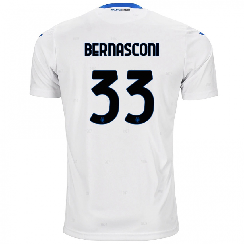 Homem Camisola Lorenzo Bernasconi #33 Branco Alternativa 2024/25 Camisa Brasil