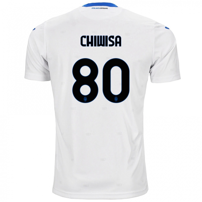 Homem Camisola Mannah Chiwisa #80 Branco Alternativa 2024/25 Camisa Brasil