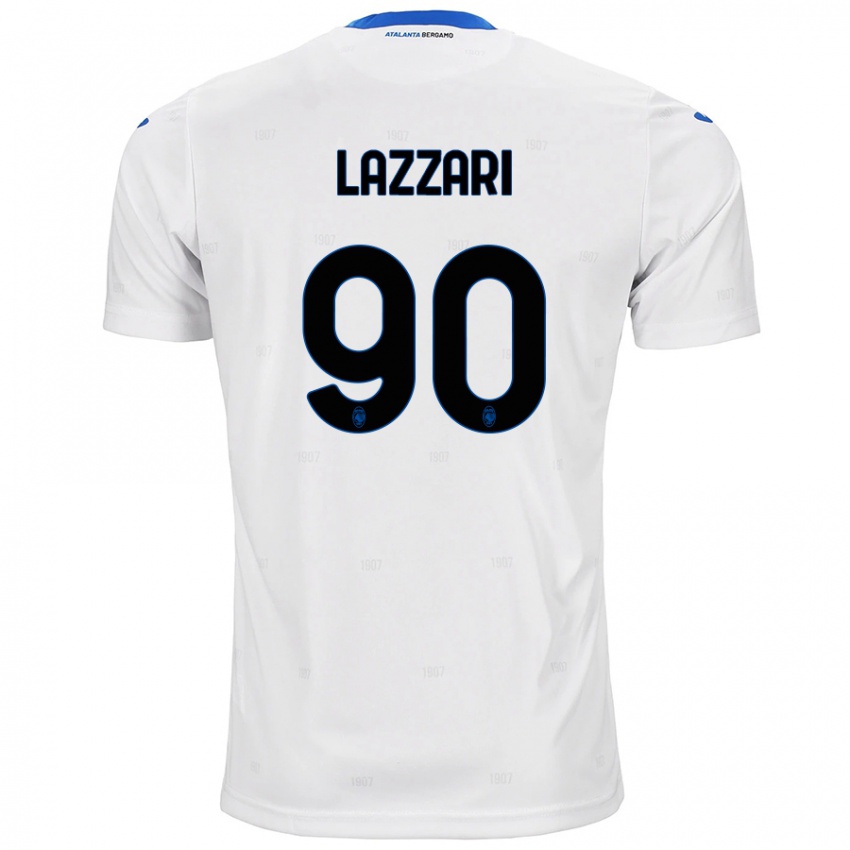 Homem Camisola Ilaria Lazzari #90 Branco Alternativa 2024/25 Camisa Brasil