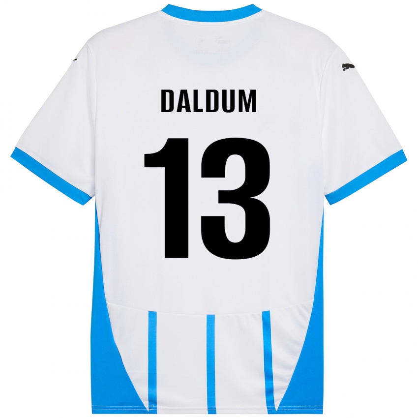 Homem Camisola Sonosi Daldum #13 Azul Branco Alternativa 2024/25 Camisa Brasil