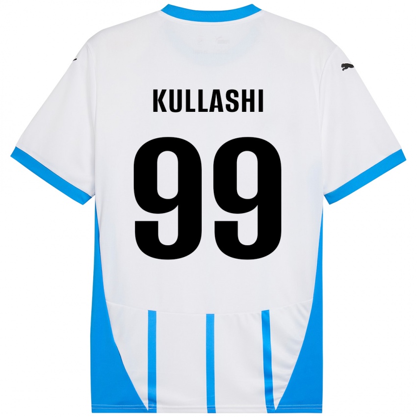 Homem Camisola Loreta Kullashi #99 Azul Branco Alternativa 2024/25 Camisa Brasil