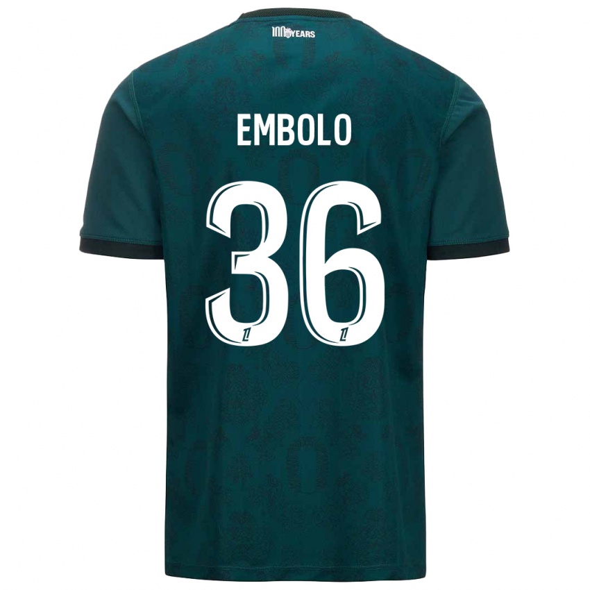 Homem Camisola Breel Embolo #36 Verde Escuro Alternativa 2024/25 Camisa Brasil