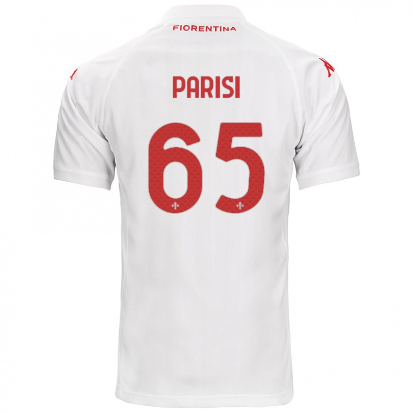 Homem Camisola Fabiano Parisi #65 Branco Alternativa 2024/25 Camisa Brasil