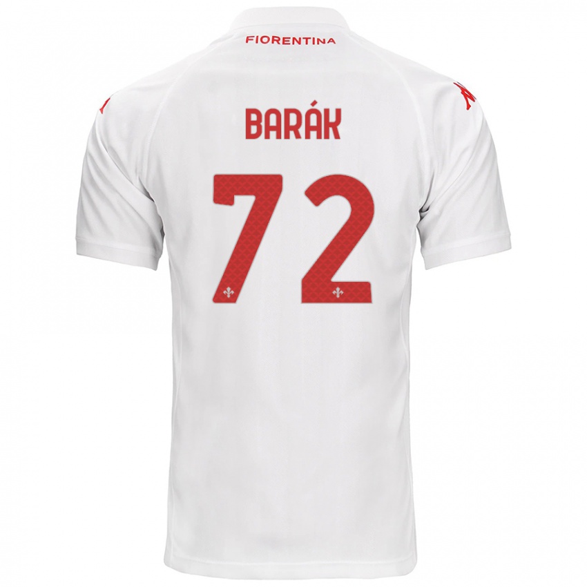 Homem Camisola Antonin Barak #72 Branco Alternativa 2024/25 Camisa Brasil