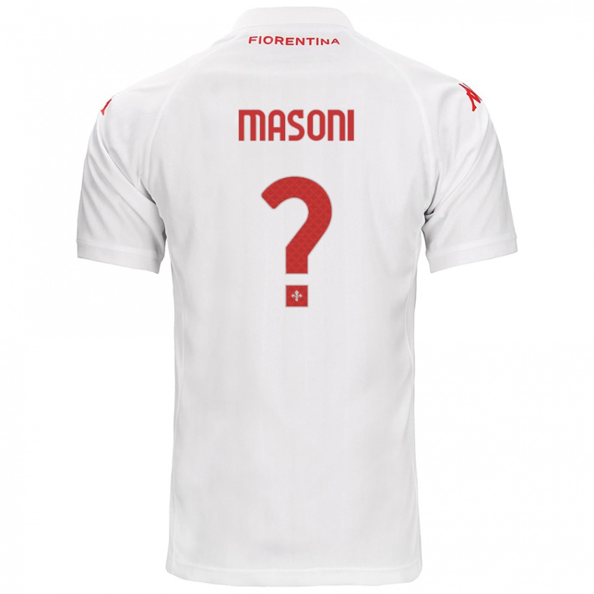 Homem Camisola Tommaso Masoni #0 Branco Alternativa 2024/25 Camisa Brasil