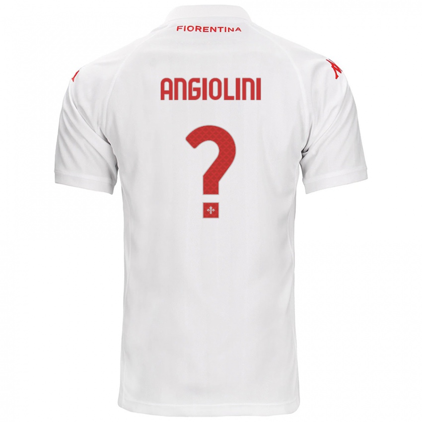 Homem Camisola Gianmarco Angiolini #0 Branco Alternativa 2024/25 Camisa Brasil