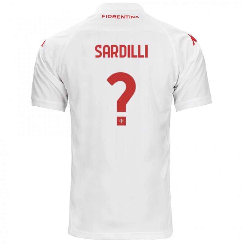 Homem Camisola Davide Sardilli #0 Branco Alternativa 2024/25 Camisa Brasil