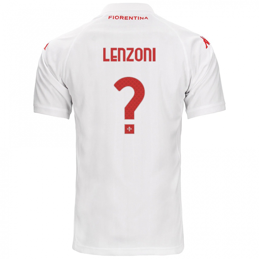 Homem Camisola Samuele Lenzoni #0 Branco Alternativa 2024/25 Camisa Brasil