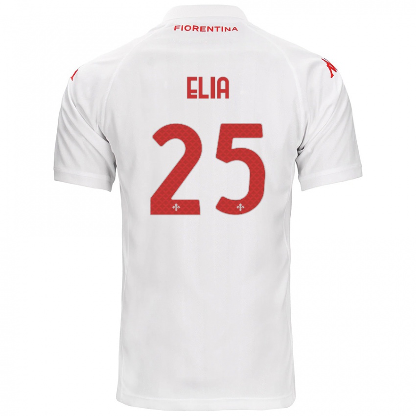 Homem Camisola Mirko Elia #25 Branco Alternativa 2024/25 Camisa Brasil