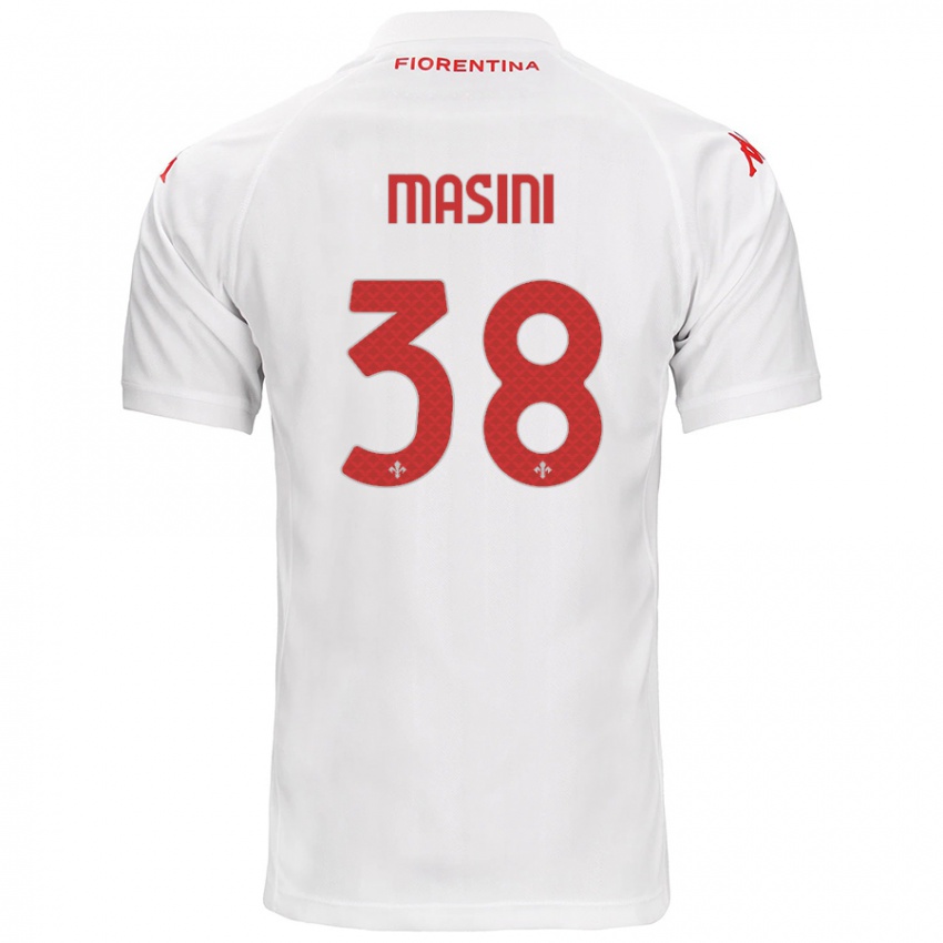 Homem Camisola Linda Masini #38 Branco Alternativa 2024/25 Camisa Brasil