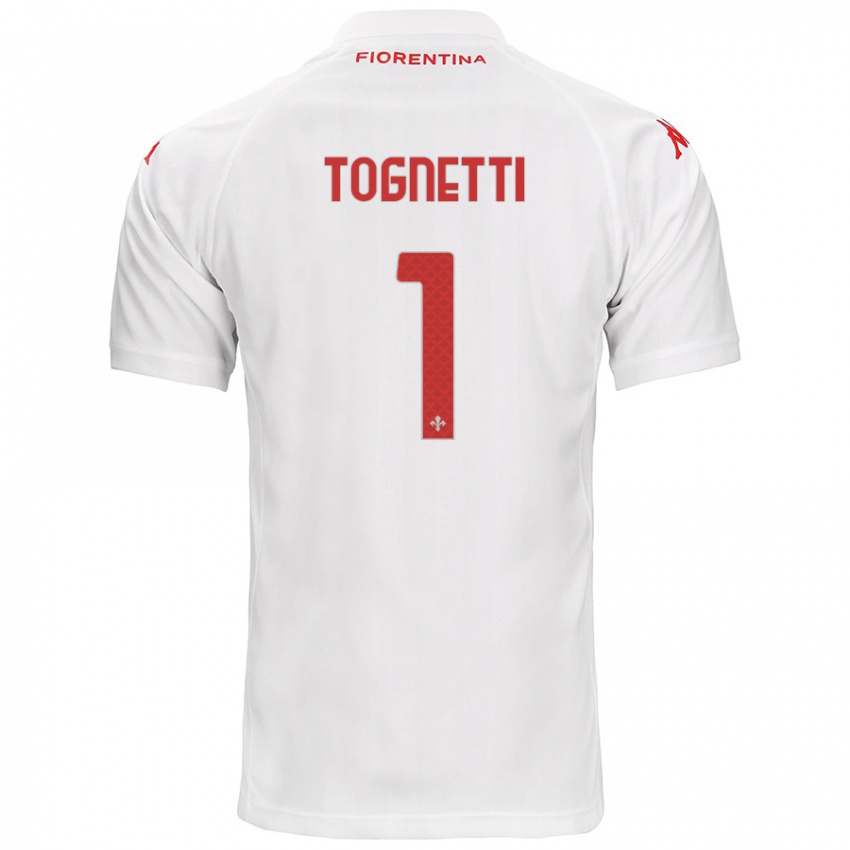 Homem Camisola Laerte Tognetti #1 Branco Alternativa 2024/25 Camisa Brasil