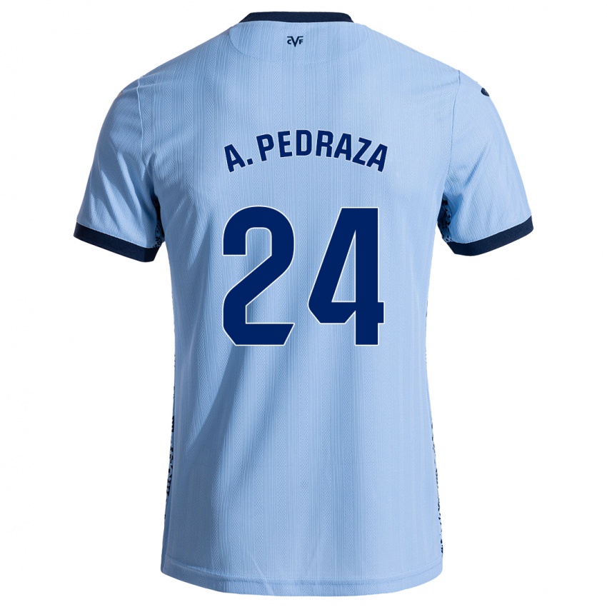 Homem Camisola Alfonso Pedraza #24 Celeiro Azul Alternativa 2024/25 Camisa Brasil