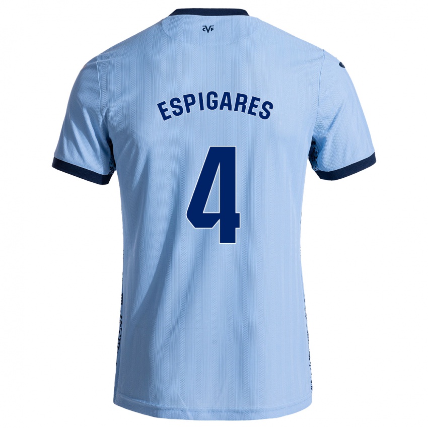 Homem Camisola Antonio Espigares #4 Celeiro Azul Alternativa 2024/25 Camisa Brasil