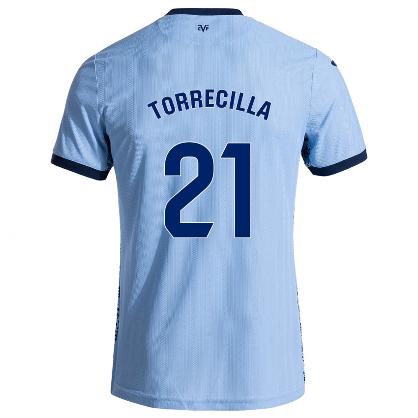 Homem Camisola Virginia Torrecilla #21 Celeiro Azul Alternativa 2024/25 Camisa Brasil