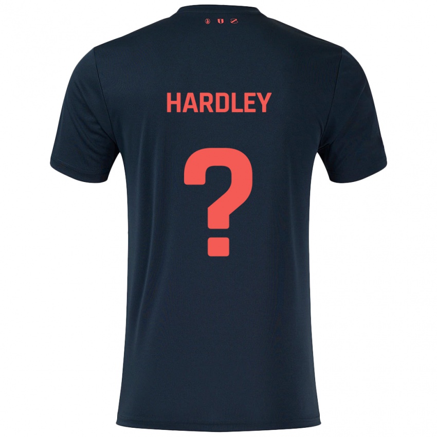 Homem Camisola Björn Hardley #0 Vermelho Preto Alternativa 2024/25 Camisa Brasil