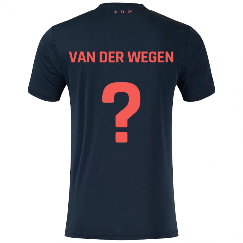 Homem Camisola Sil Van Der Wegen #0 Vermelho Preto Alternativa 2024/25 Camisa Brasil