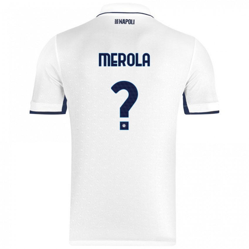 Homem Camisola Marco Merola #0 Azul Real Branco Alternativa 2024/25 Camisa Brasil