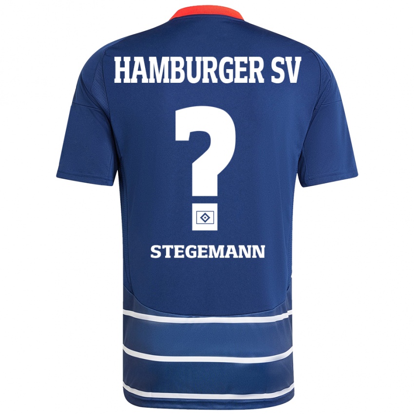 Homem Camisola Jean-Pierre Stegemann #0 Azul Escuro Alternativa 2024/25 Camisa Brasil