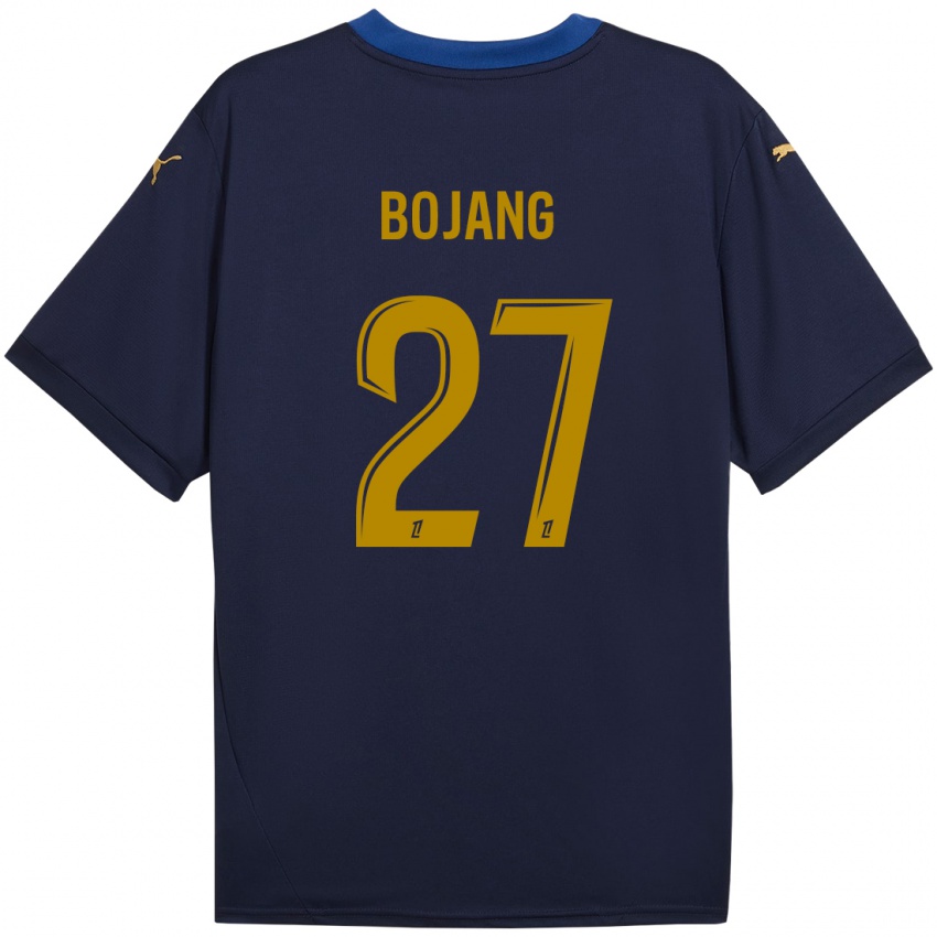 Homem Camisola Adama Bojang #27 Ouro Da Marinha Alternativa 2024/25 Camisa Brasil