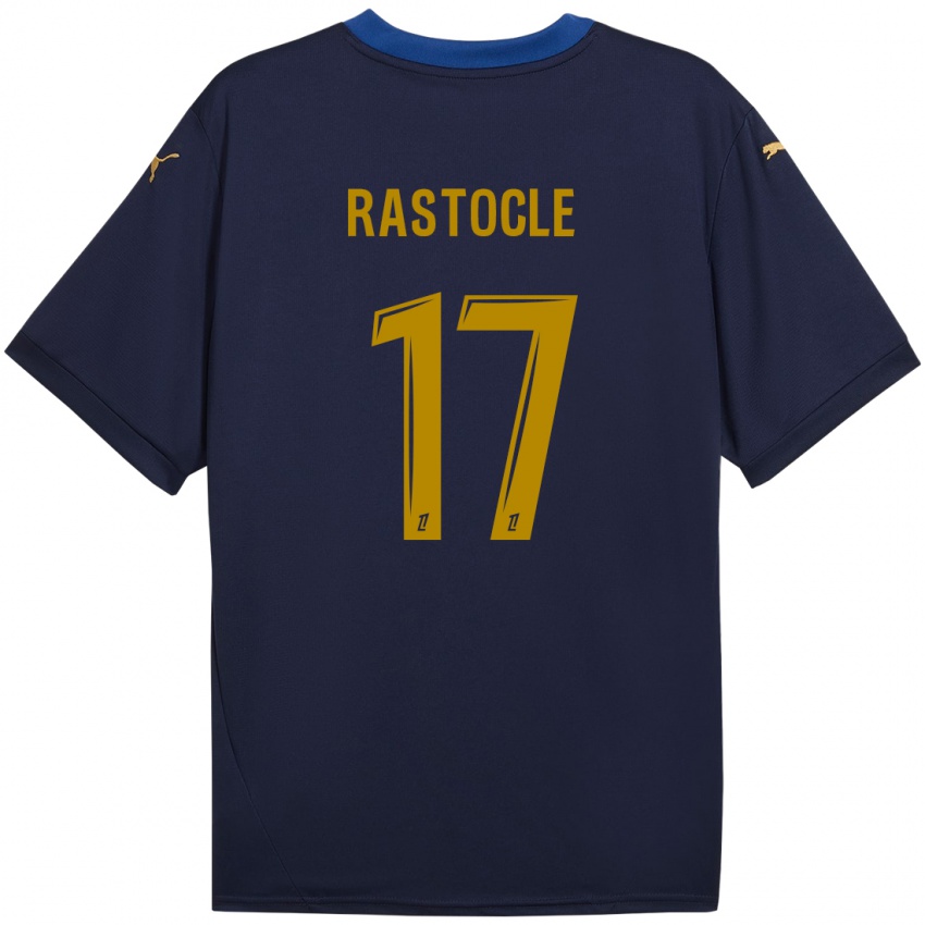 Homem Camisola Jade Rastocle #17 Ouro Da Marinha Alternativa 2024/25 Camisa Brasil