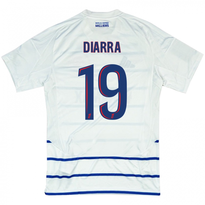 Homem Camisola Habib Diarra #19 Azul Branco Alternativa 2024/25 Camisa Brasil