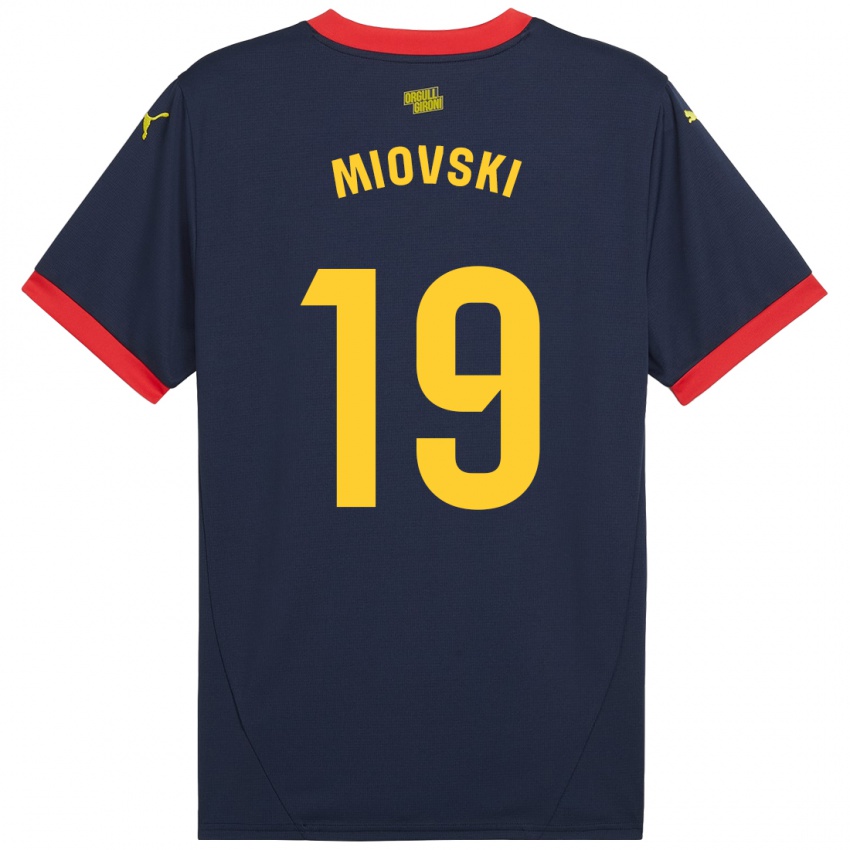 Homem Camisola Bojan Miovski #19 Vermelho Marinho Alternativa 2024/25 Camisa Brasil