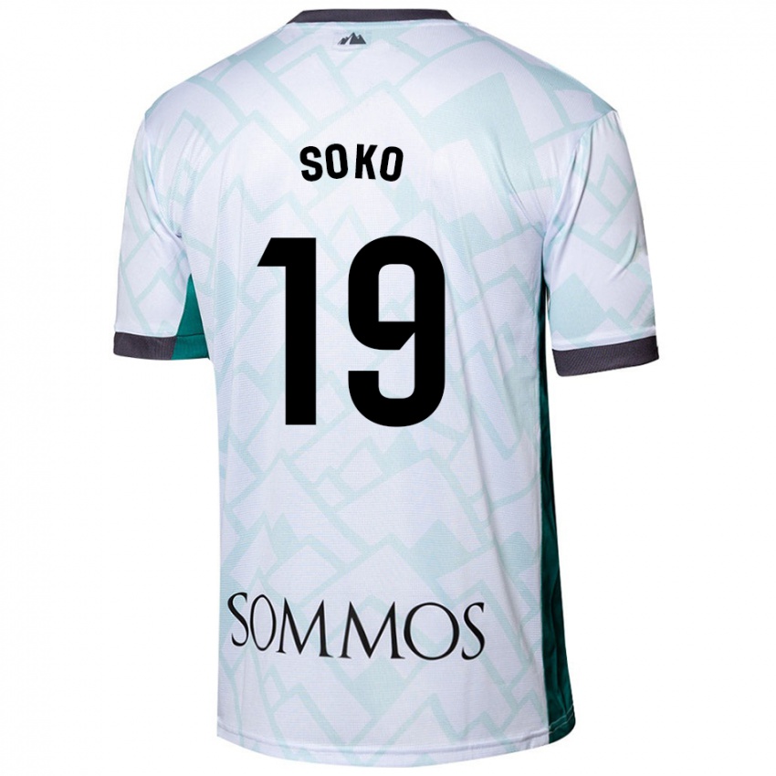 Homem Camisola Patrick Soko #19 Verde Branco Alternativa 2024/25 Camisa Brasil