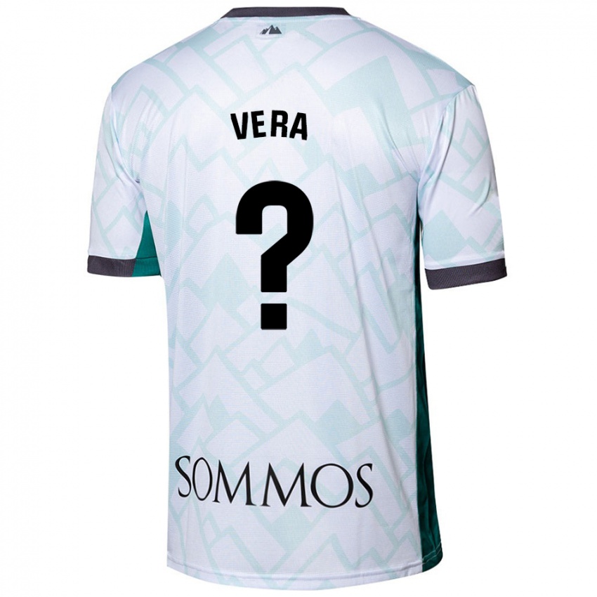 Homem Camisola Ángel Vera #0 Verde Branco Alternativa 2024/25 Camisa Brasil