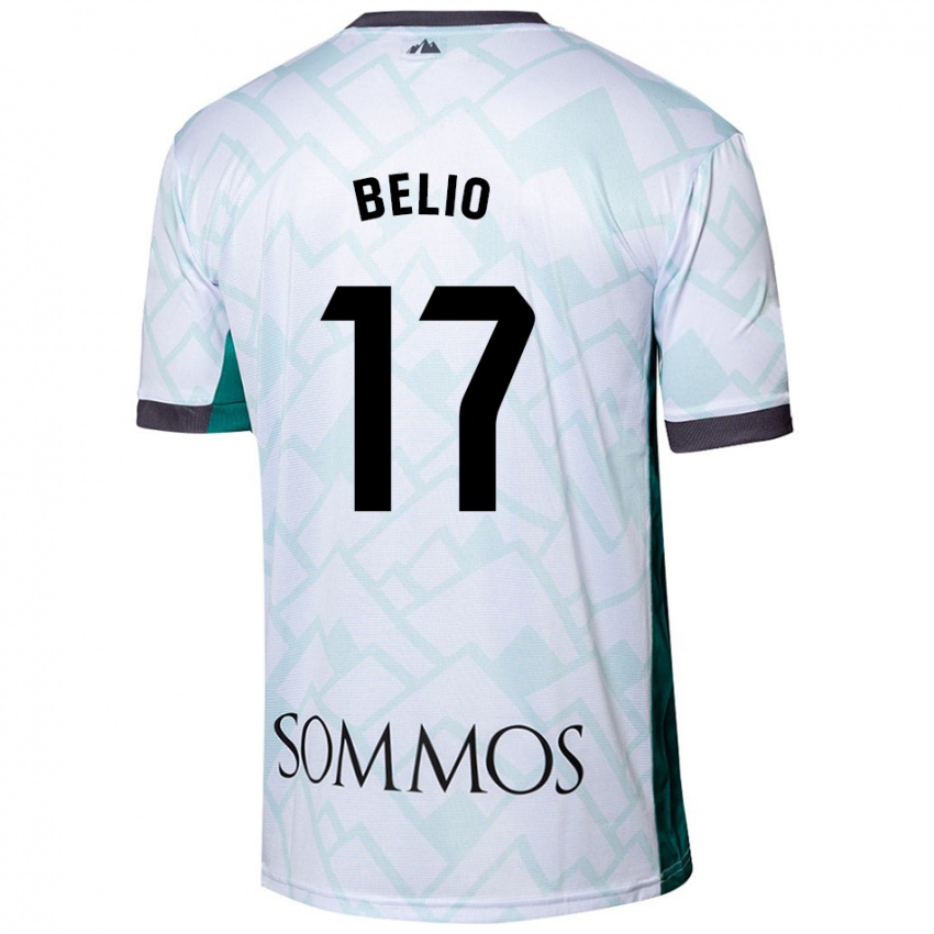 Homem Camisola Marta Belio #17 Verde Branco Alternativa 2024/25 Camisa Brasil