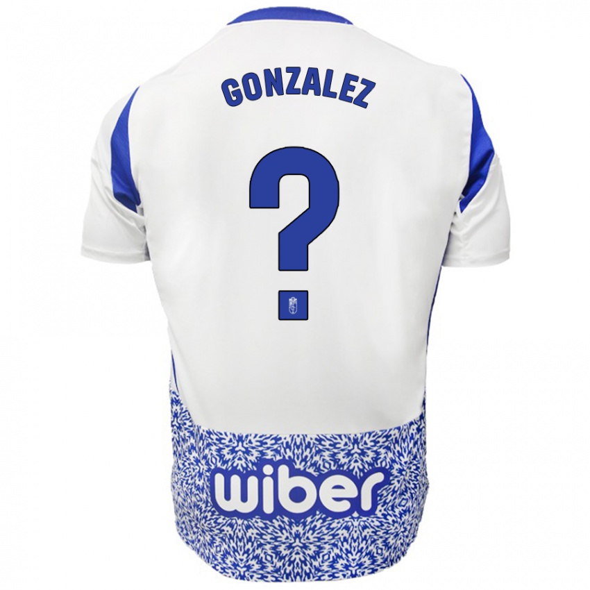 Homem Camisola Paco González #0 Azul Branco Alternativa 2024/25 Camisa Brasil